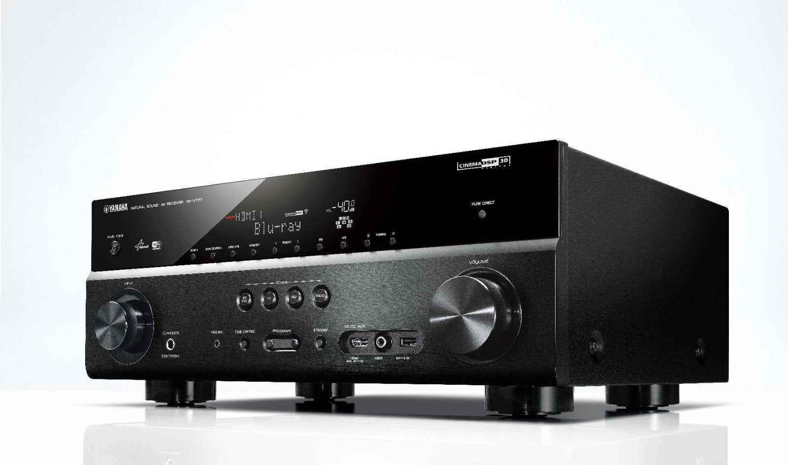 Yamaha RX-V777 AV-receiver - 7.2-kanaals, 160W per kanaal, Ophalen, Yamaha, 120 watt of meer, Gebruikt