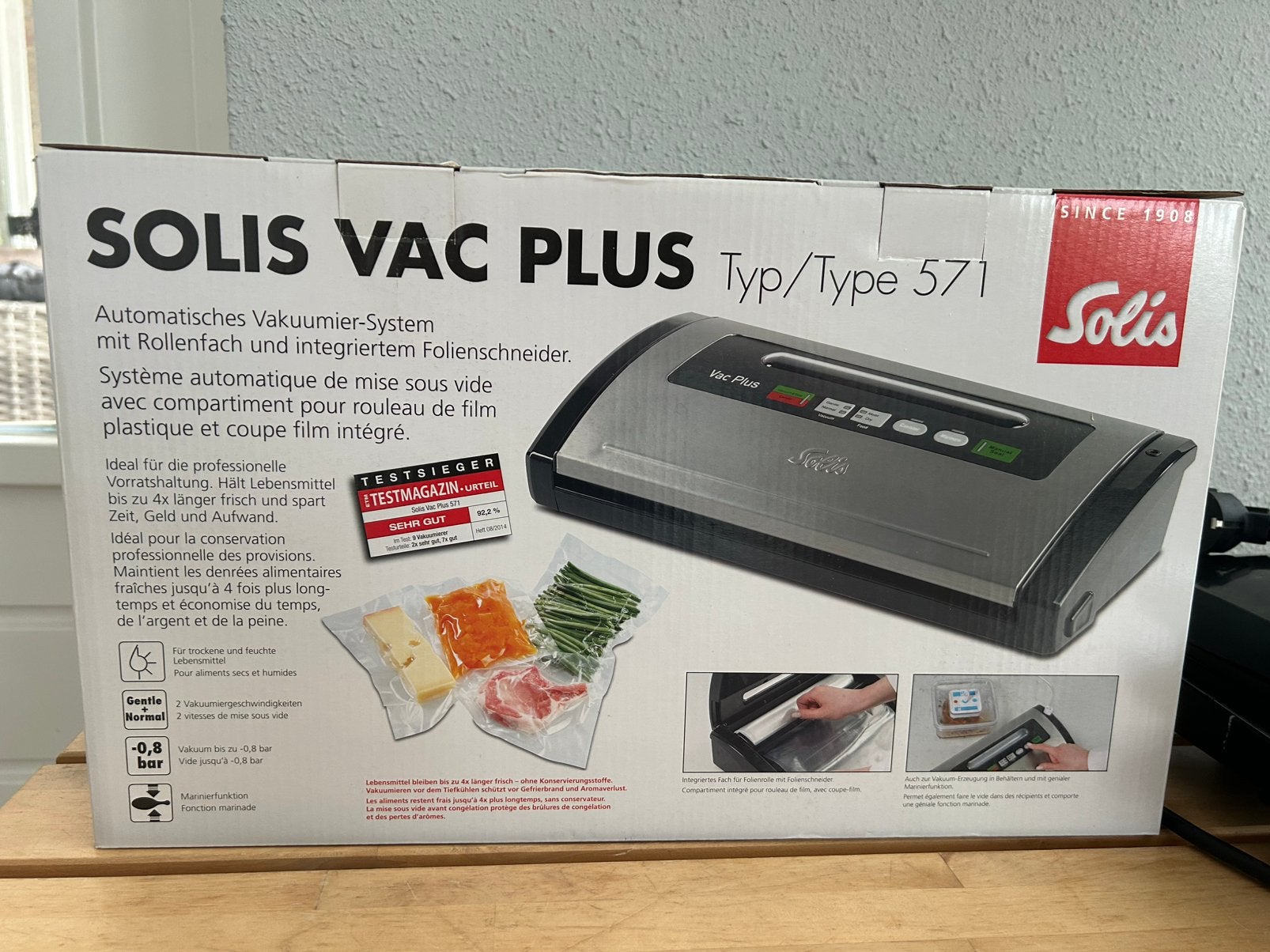 Solis Vac Plus, Overige typen, Nieuw, Ophalen of Verzenden, Metaal