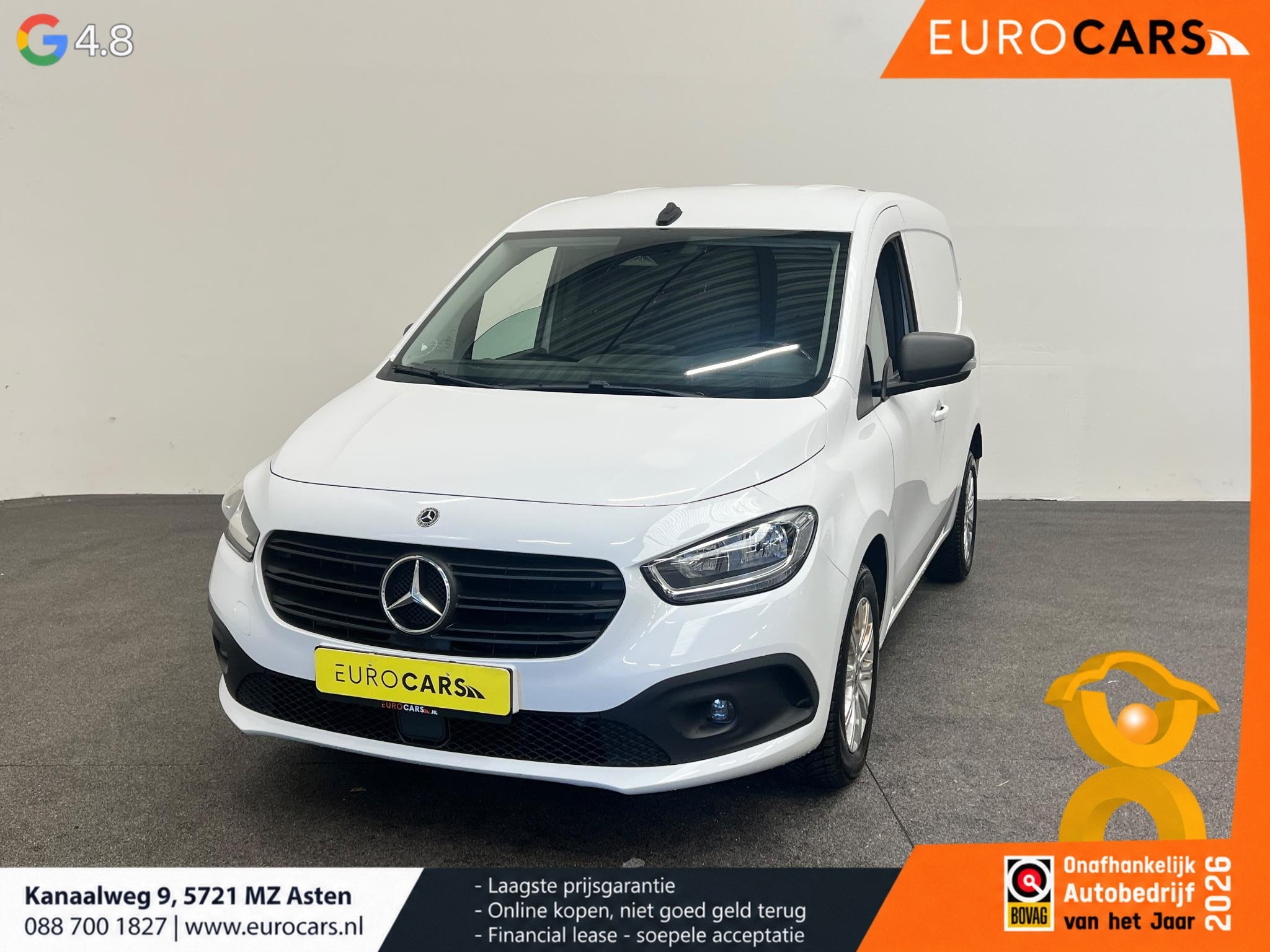 Mercedes-Benz Citan 110 CDI L1 Pro Camera Stoelverwarming Li, Voorwielaandrijving, 745 kg, Stof, Gebruikt