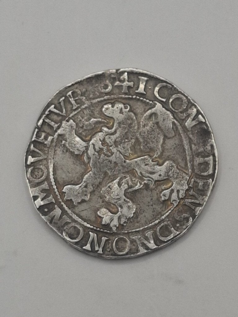Zilveren Leeuwendaalder 1641 Gelderland (Harderwijk), Vóór koninkrijk, Zilver, Losse munt, Overige waardes