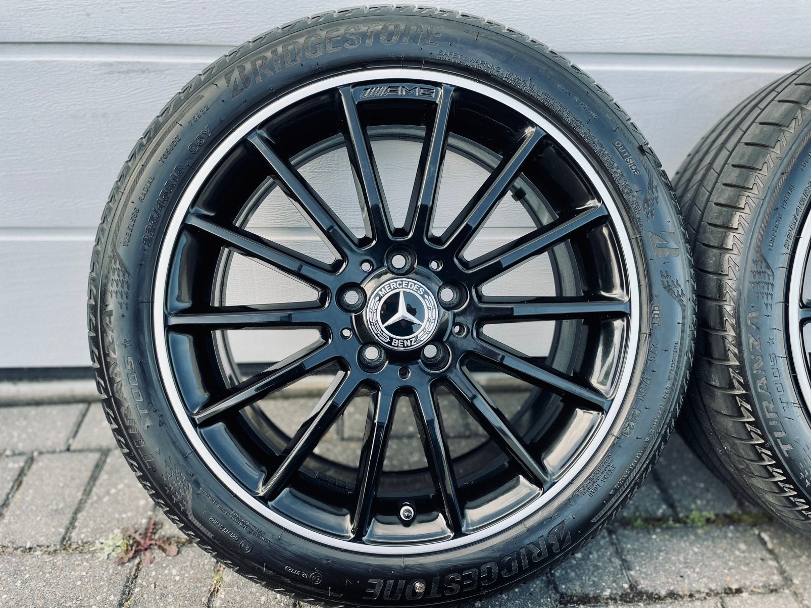 18 Inch Originele Mercedes AMG Velgen 225/45/18 5x112 !!!, 18 inch, Banden en Velgen, Ophalen of Verzenden, Zomerbanden