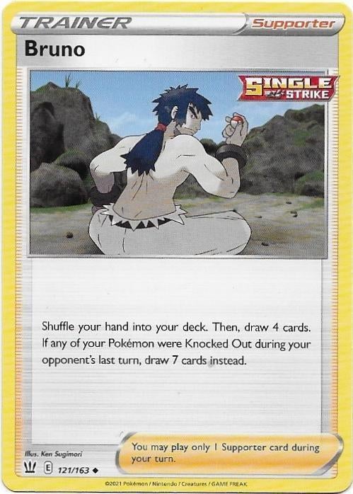Battle Styles,  Bruno [uncommon] 121/163, Verzenden, Nieuw, Losse kaart