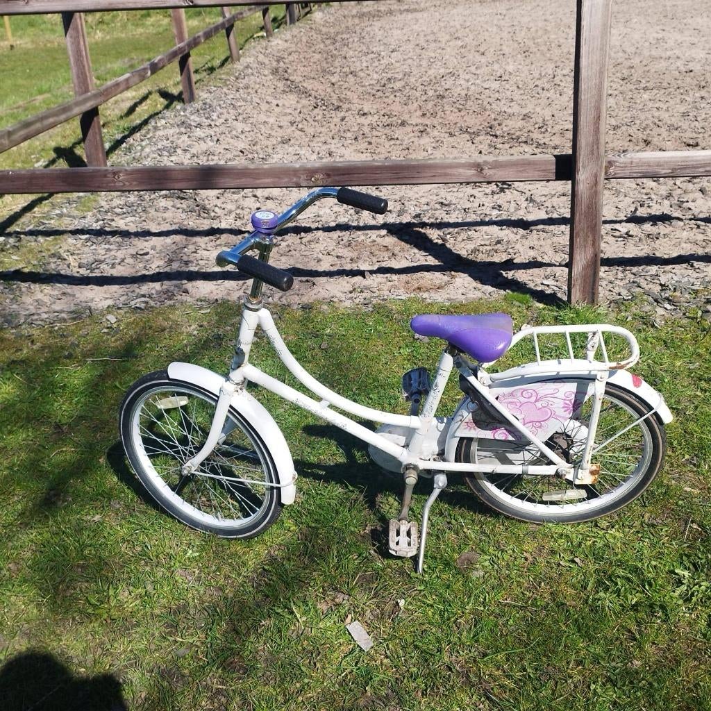 meisjesfiets, Fietsen en Brommers, Fietsen | Meisjes, Ophalen, Gebruikt, 16 inch