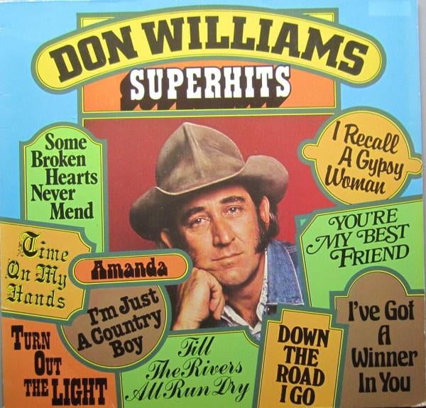 Don Williams  – Superhits, Ophalen of Verzenden, Gebruikt, 12 inch