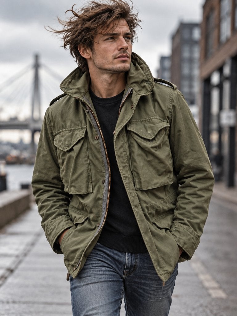 US M65 Army OD parka, Small-short, Verzamelen, Ophalen of Verzenden, Landmacht, Amerika, Kleding of Schoenen