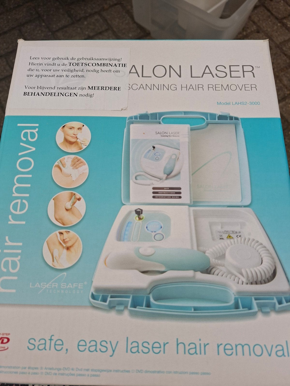 Rio Salon Laser Scanning Hair Remover LAHS2-3000, Ophalen of Verzenden, Zo goed als nieuw, Scheren en Epileren