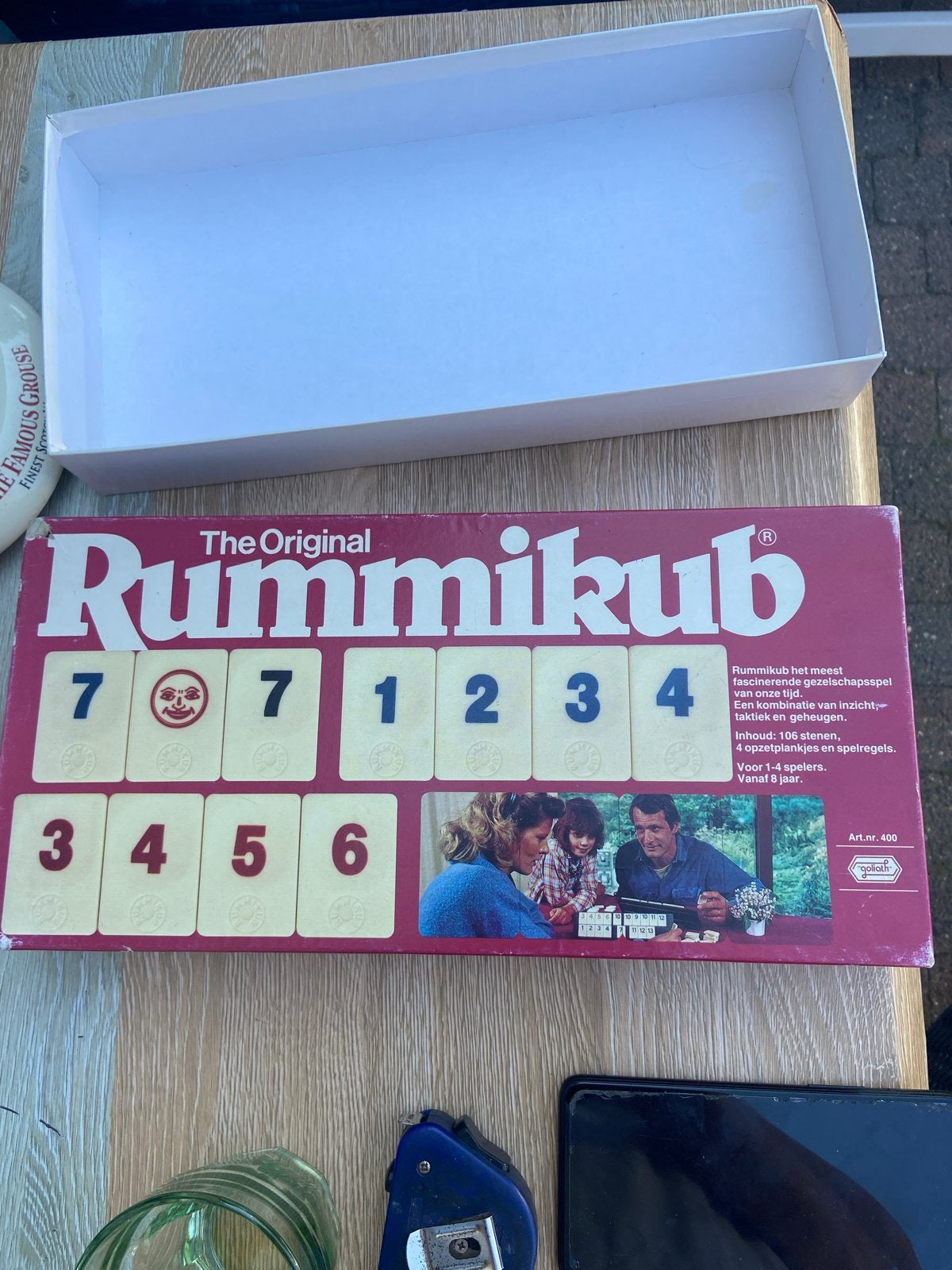Rummikub - Het originele cijferspel, Drie of vier spelers, Ophalen of Verzenden, Gebruikt