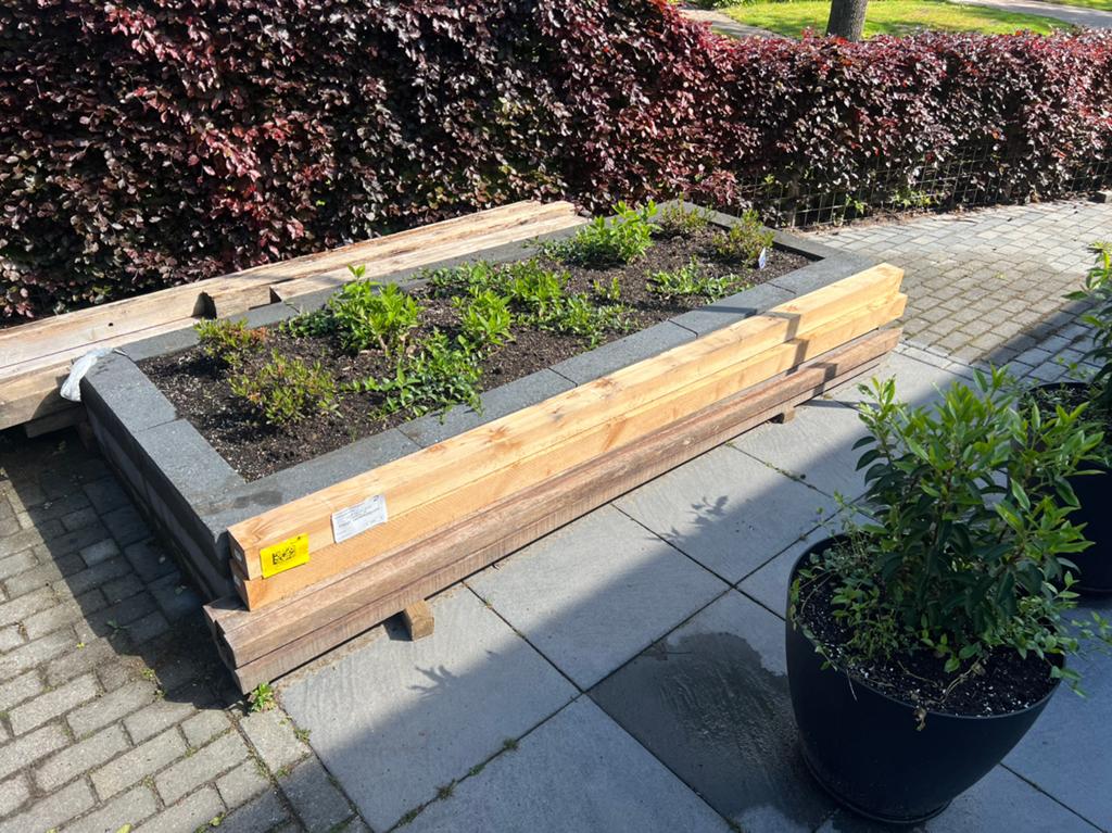 Douglas en hardhout 3 meter, Tuin en Terras, Ophalen, Palen, Nieuw, Hardhout