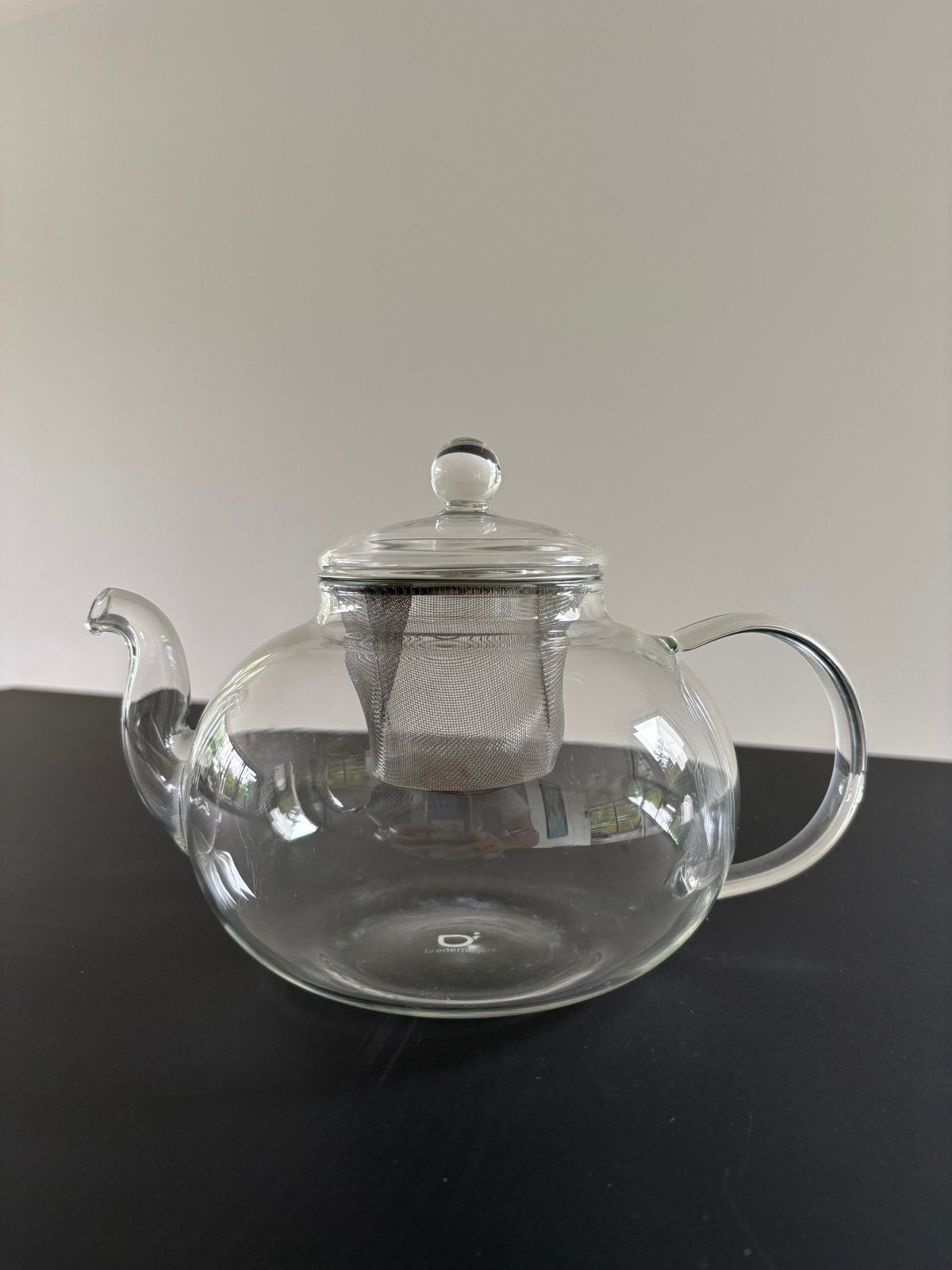 Bredemeijer glazen theepot 1,2 liter met RVS infuser, Huis en Inrichting, Overige merken, Ophalen of Verzenden, Theepot, Modern
