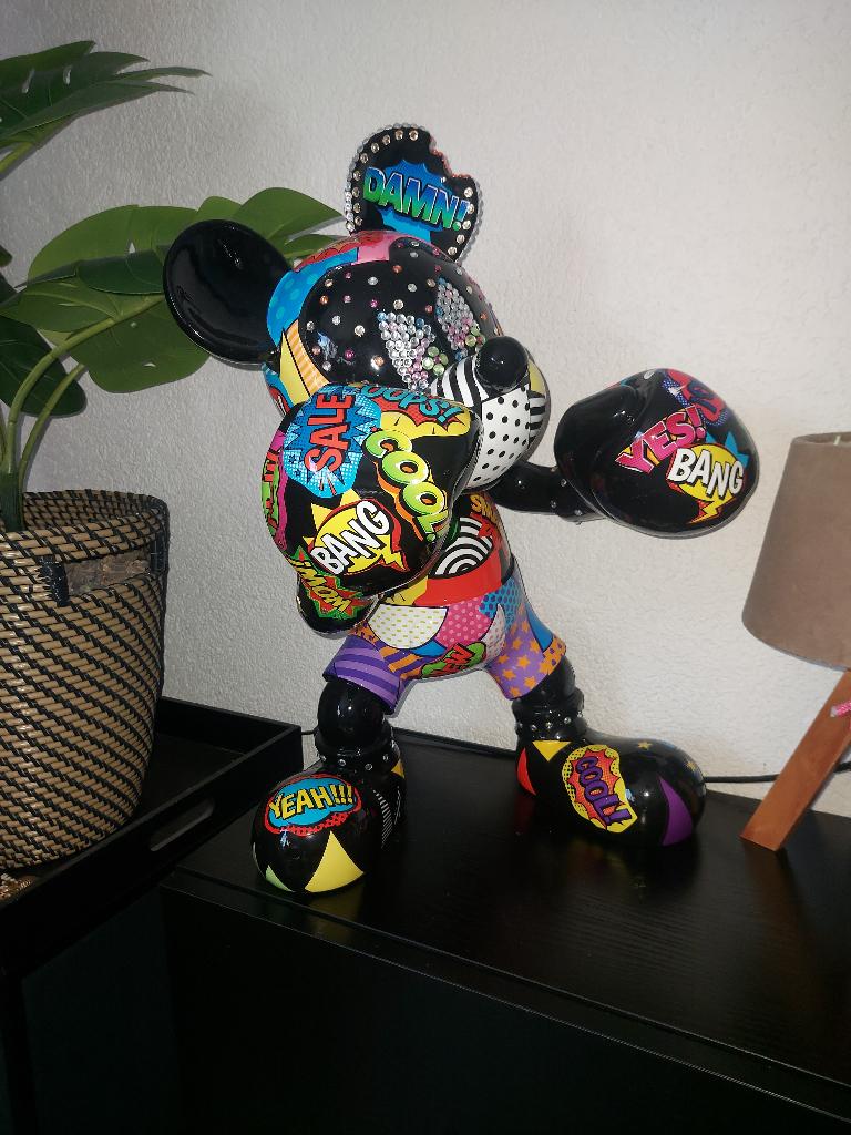 Mickey mouse, Kunststof, Beeld, Europa, 50 - 100 cm