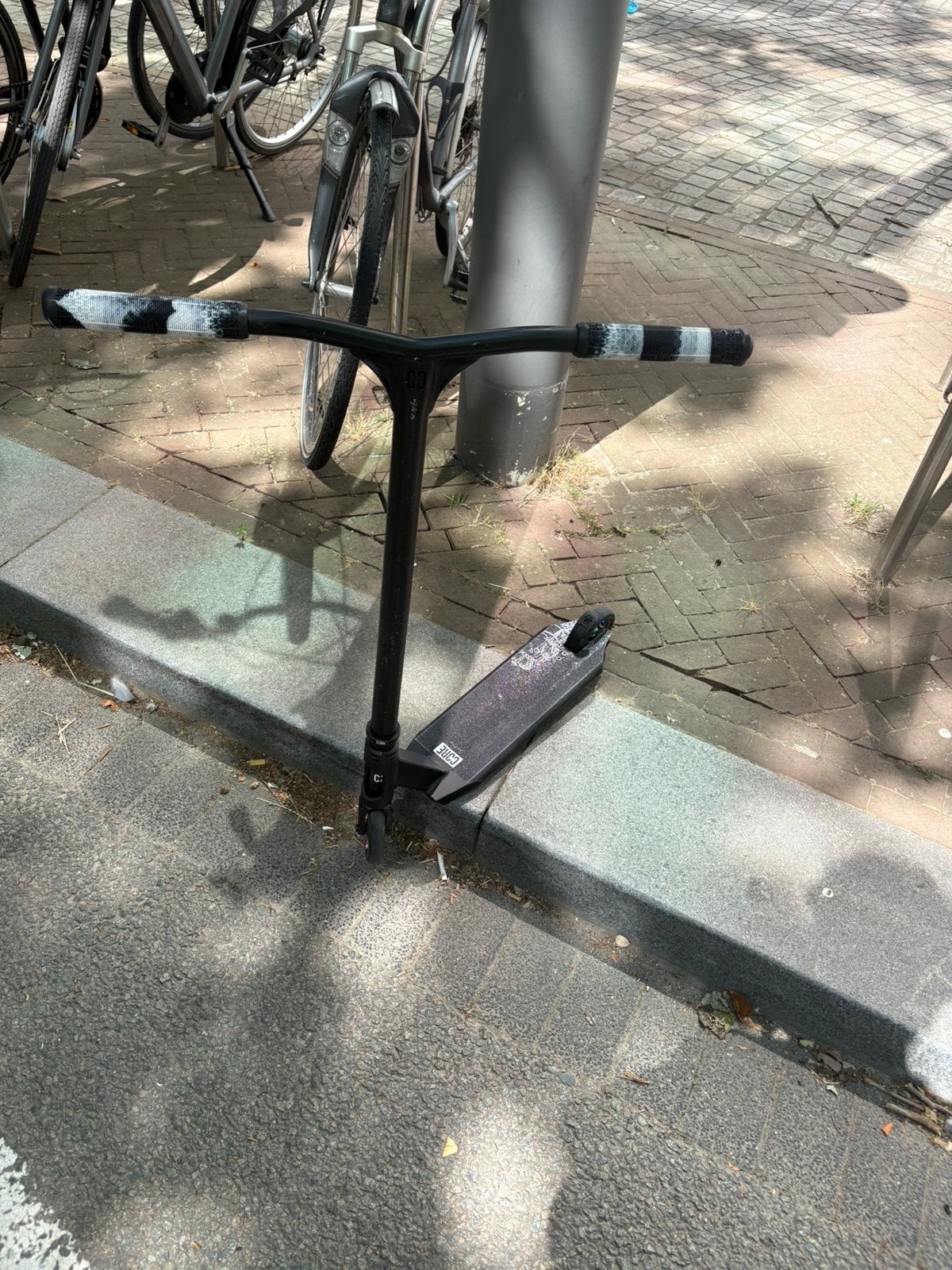 Custom stuntstep, Fietsen en Brommers, Ophalen, Zo goed als nieuw, Gewone step