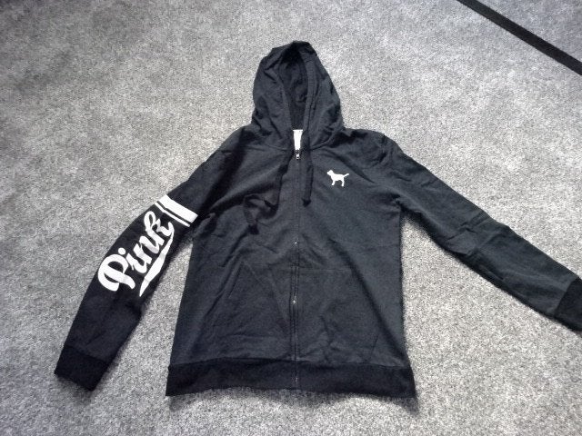 Superleuk (trainings) vest van PINK / maat 170 / zwart, Jongen of Meisje, Sport- of Zwemkleding, Ophalen of Verzenden, Zo goed als nieuw