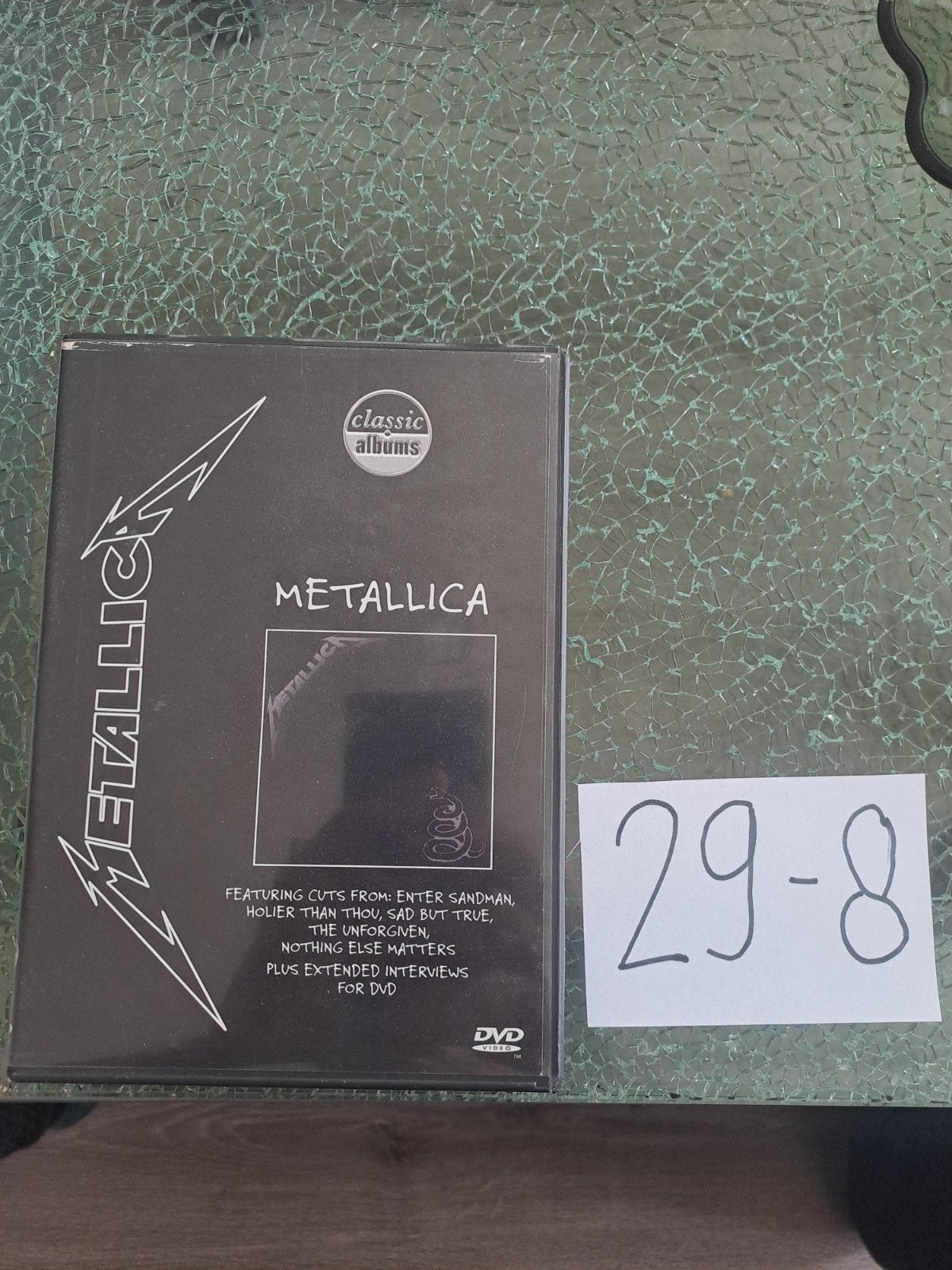 Metallica Classic Albums DVD - Enter Sandman e.a., Bonusmateriaal, Ophalen of Verzenden, Muziekvideo's, Vanaf 12 jaar