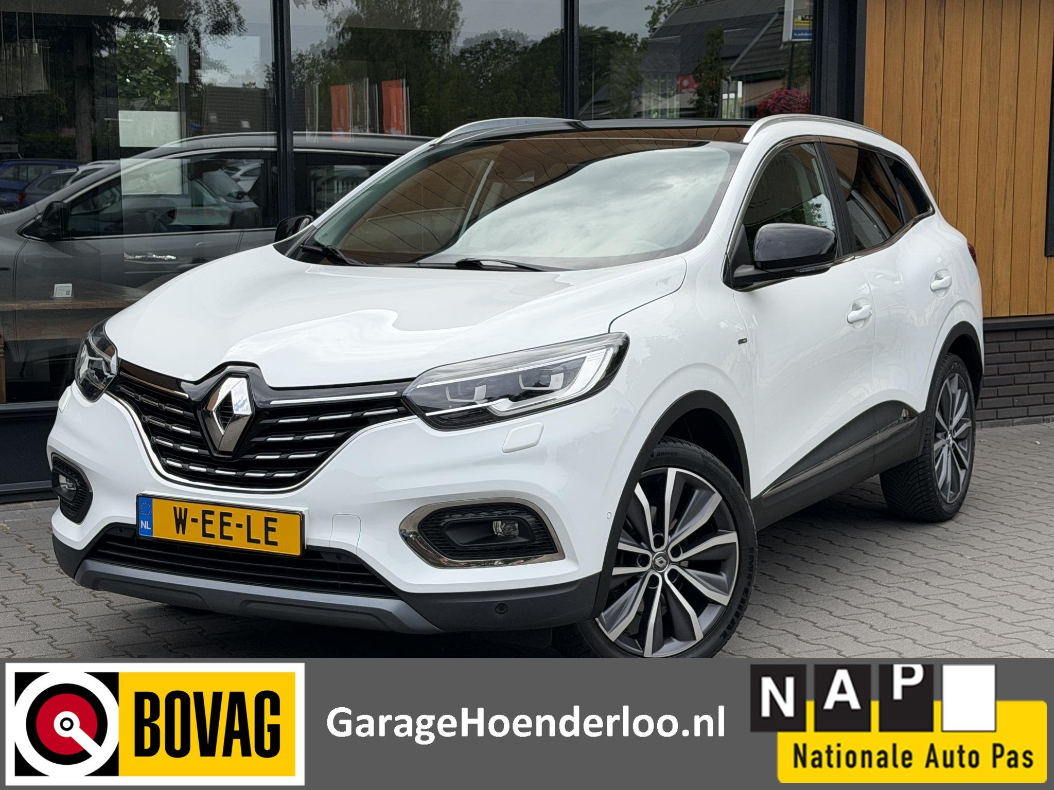 Renault Kadjar 1.3 TCe Bose Panoramadak, Camera, LED, Garant, Auto's, Kadjar, Gebruikt, Euro 6, 4 cilinders