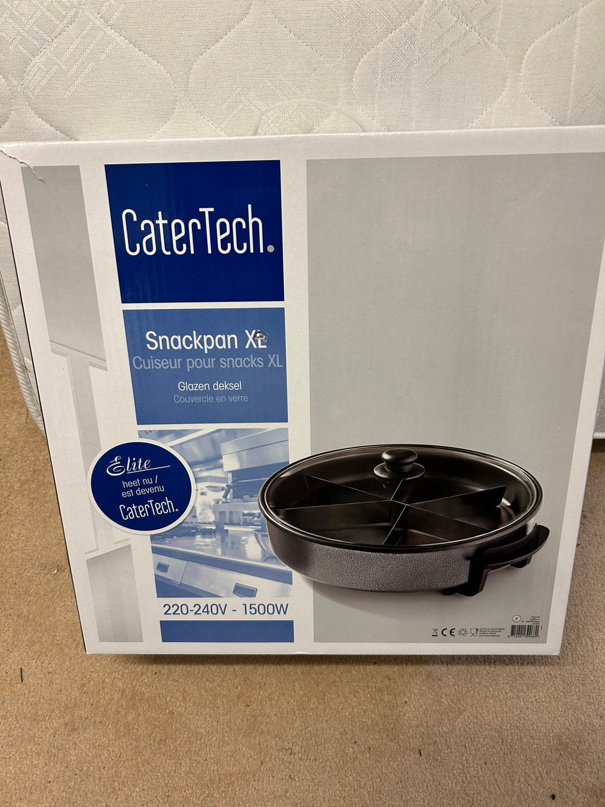 Catertech XL hapjespan snackpan NIEUW, Huis en Inrichting, Overige materialen, Overige typen, Nieuw, Ophalen of Verzenden
