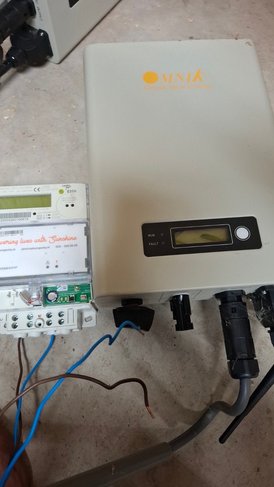 Omniksol-2K-TL3-S Omvormer voor zonnepanelen, Ophalen of Verzenden, Gebruikt