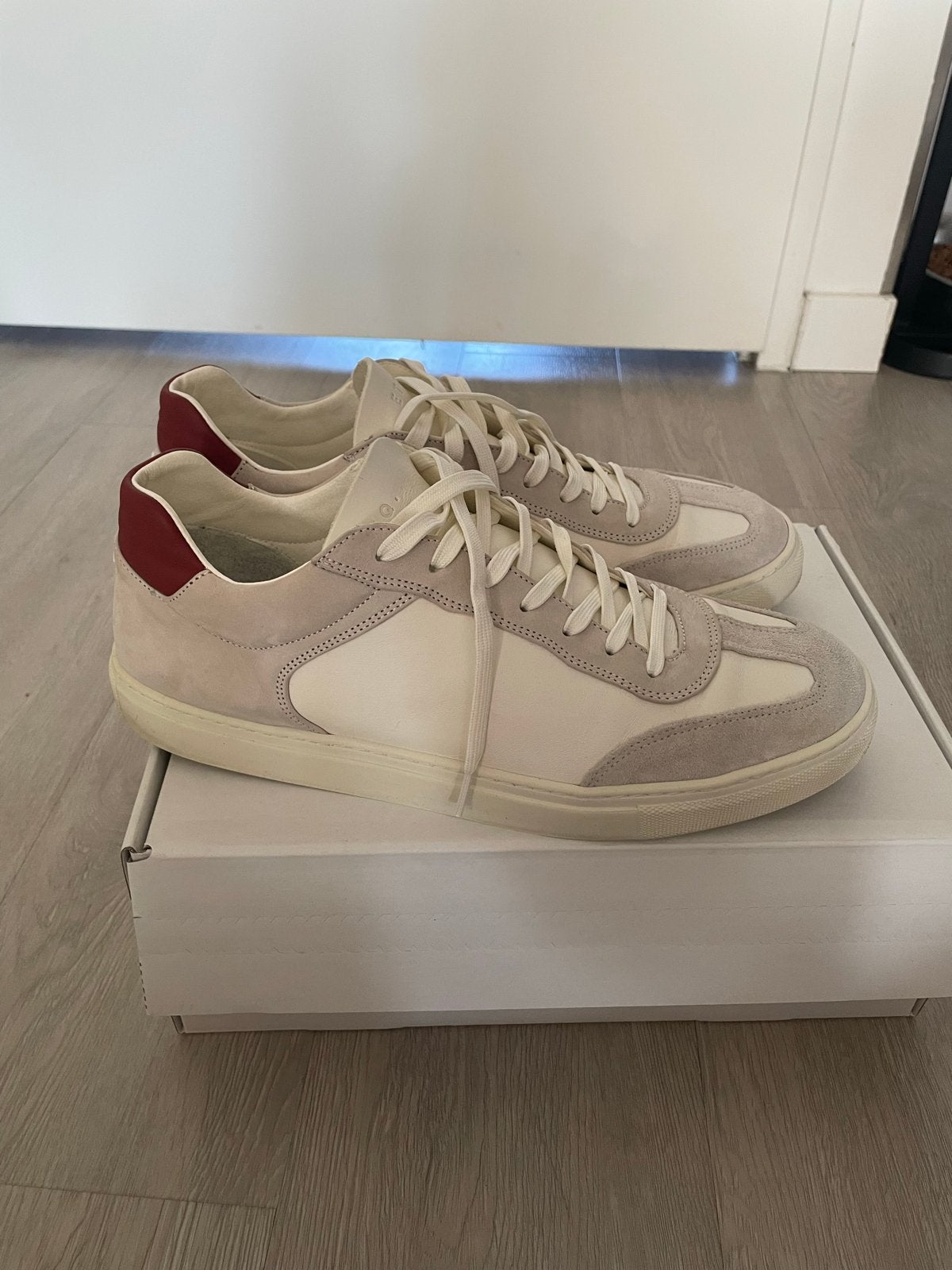 ETQ. Amsterdam LT 05 Sneakers - Maat 47 - Nieuw in doos, Wit, Ophalen of Verzenden, Sneakers of Gympen, Zo goed als nieuw