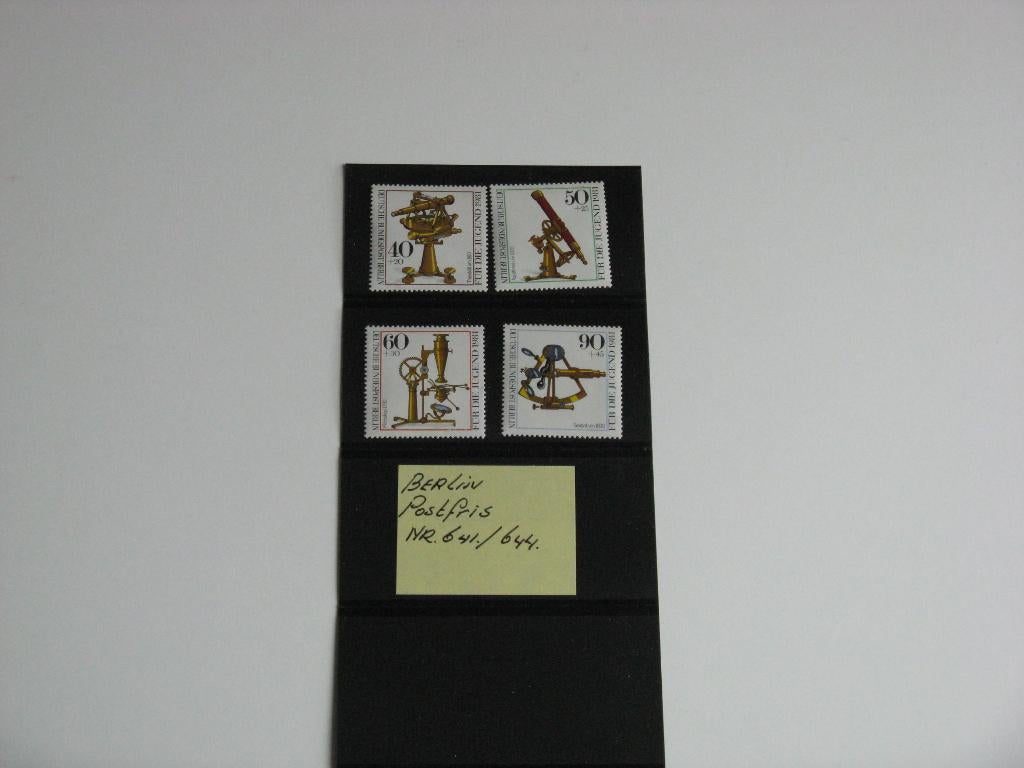 Duitsland Berlijn Michel catalogus 641/644 Postfris., Ophalen of Verzenden, BRD, Postfris
