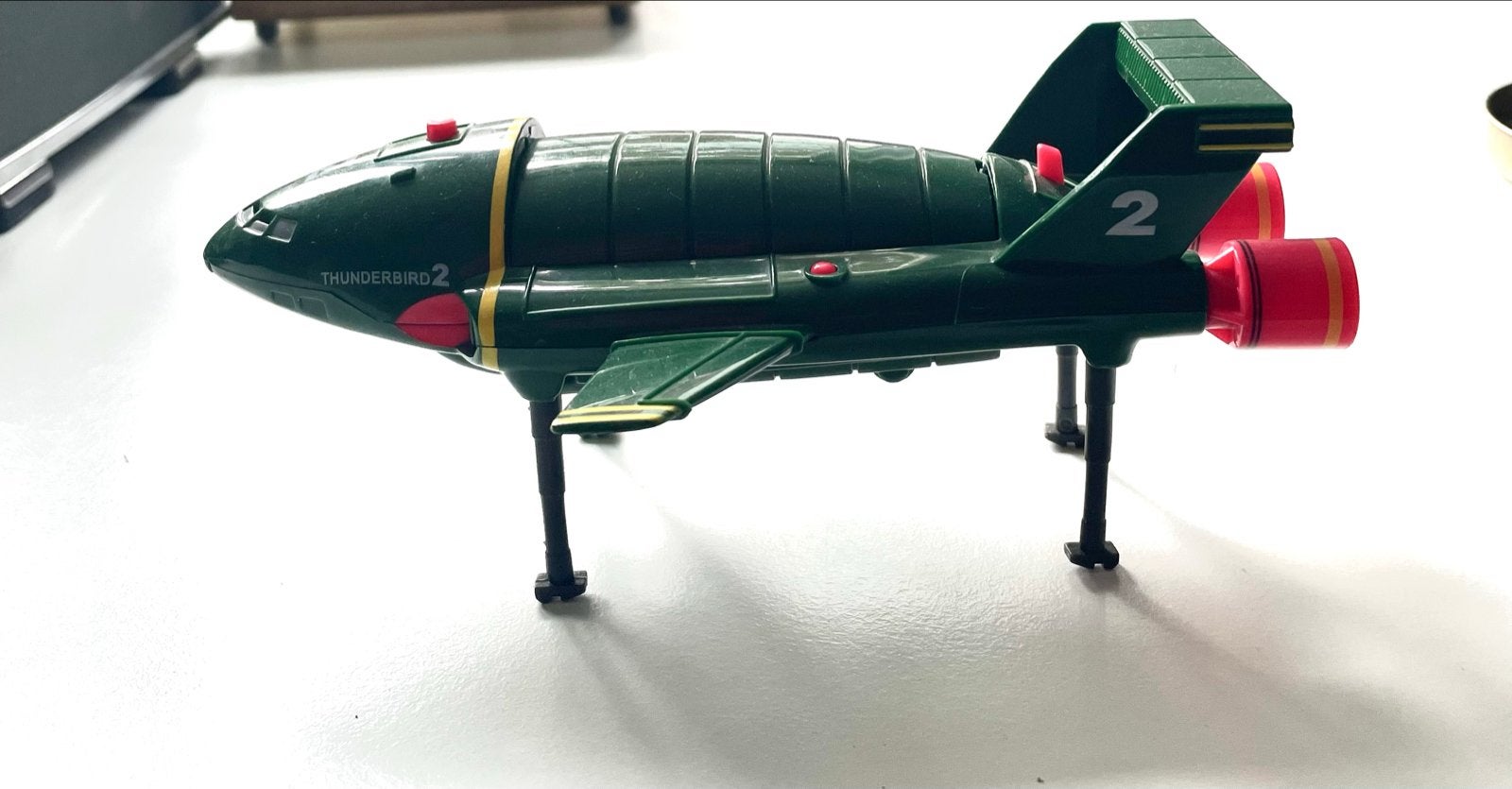 Thunderbird 2 Speelgoedvliegtuig - Carlton 2000, Ophalen of Verzenden, Gebruikt