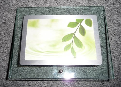 Trendy fotolijstje van glas, Ophalen of Verzenden, Nieuw