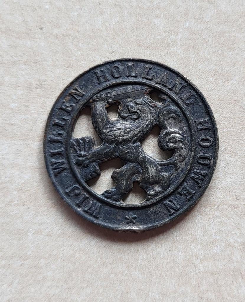 Wij willen Holland Houwen embleem, Niet vindbaar, Niet vindbaar, Nederland, Embleem of Badge