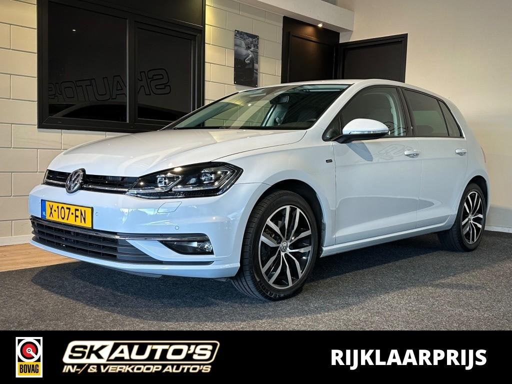 Volkswagen GOLF 1.5 TSI HL BNS R l AUTOMAAT l ADAP CRUISE l, Auto's, Euro 6, 4 cilinders, Wit, Bedrijf
