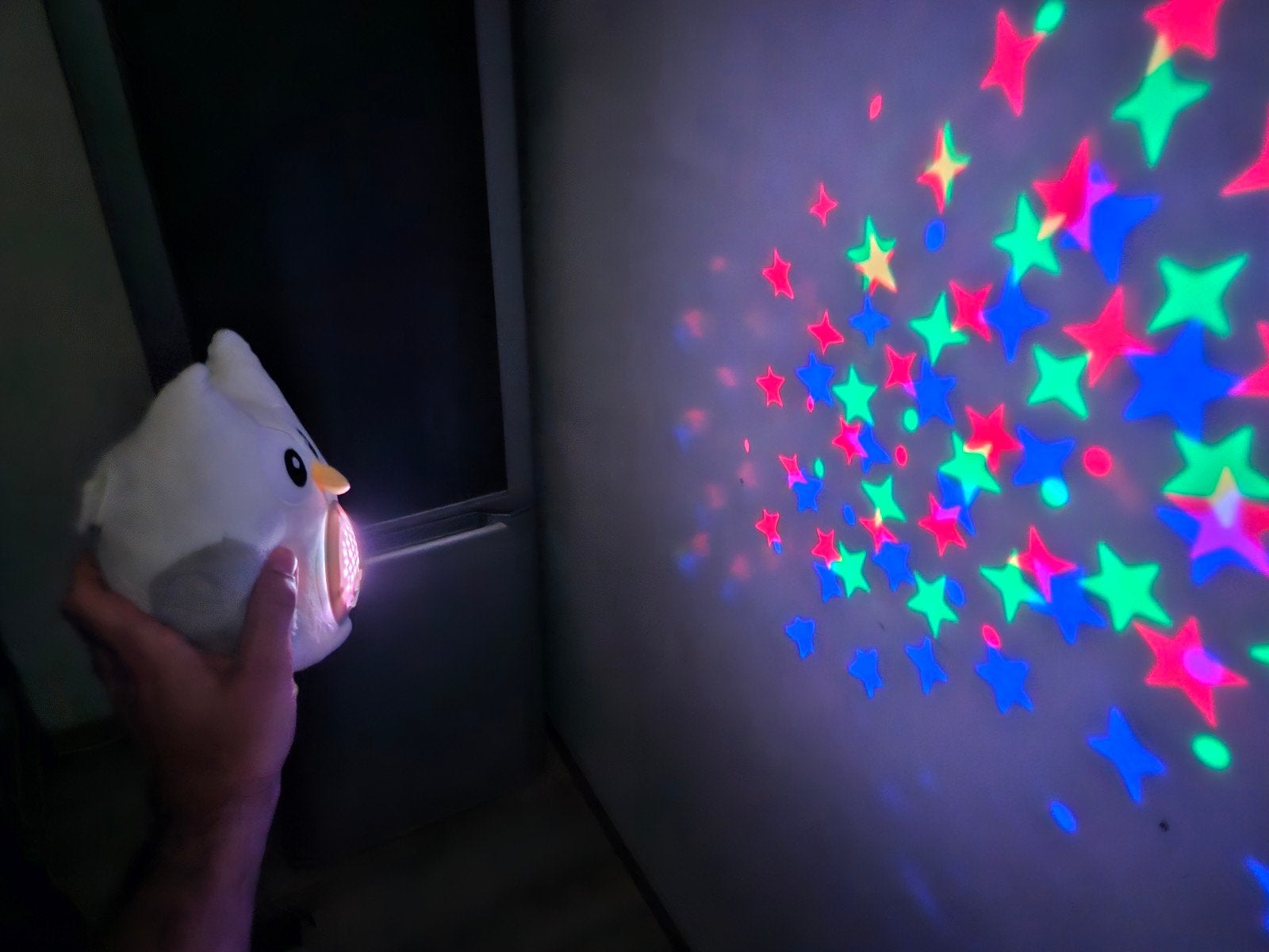 🌛 Bubzi Soothing Sleep Owl - Slaapknuffel met Projector, Ophalen, Zo goed als nieuw, Overige typen
