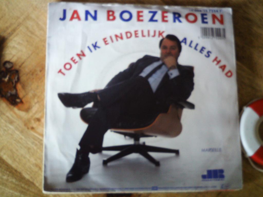 jan boezeroen - toen ik eindelijk alles had 14mei, 7 inch, Ophalen of Verzenden, Nederlandstalig, Single