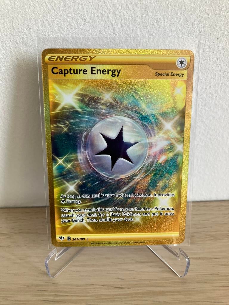 Capture Energy 201/189 BOOSTERFRIS, Ophalen of Verzenden, Zo goed als nieuw, Losse kaart, Foil