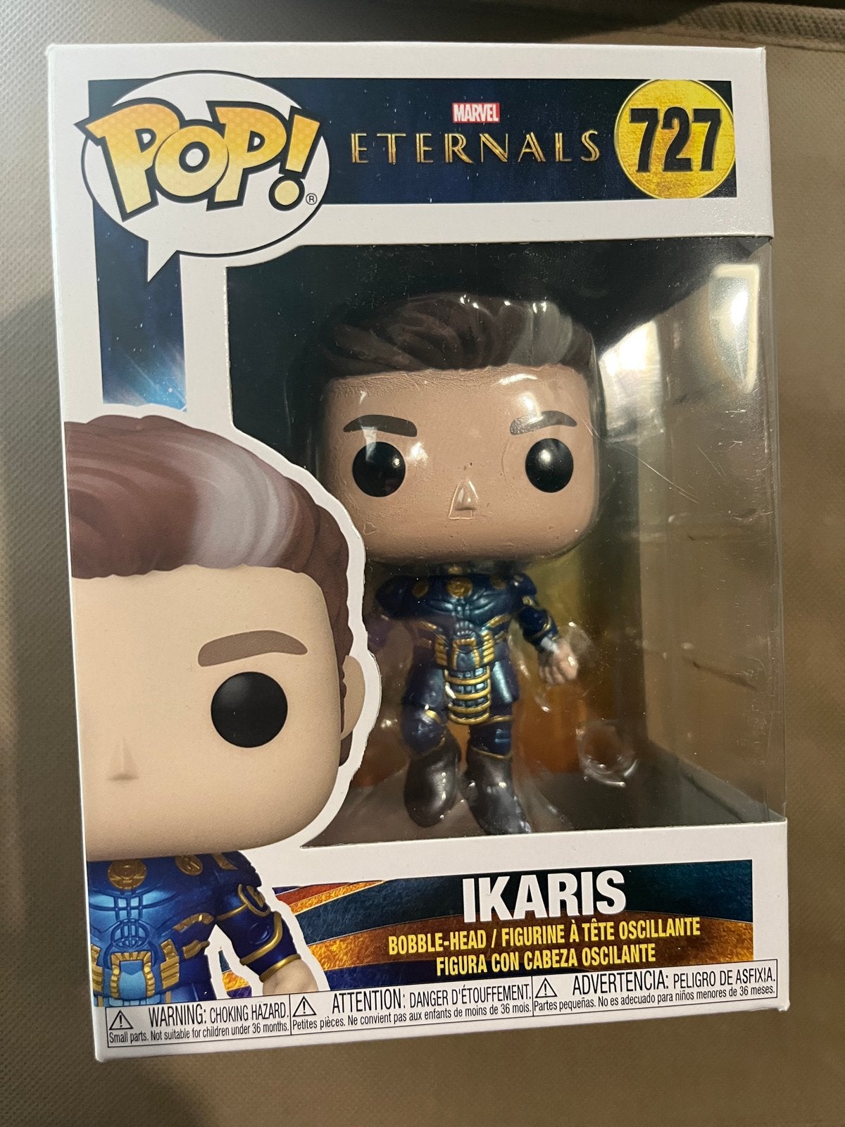Funko Pop! Marvel Eternals Ikaris #727 Bobble-Head, Ophalen of Verzenden, Nieuw