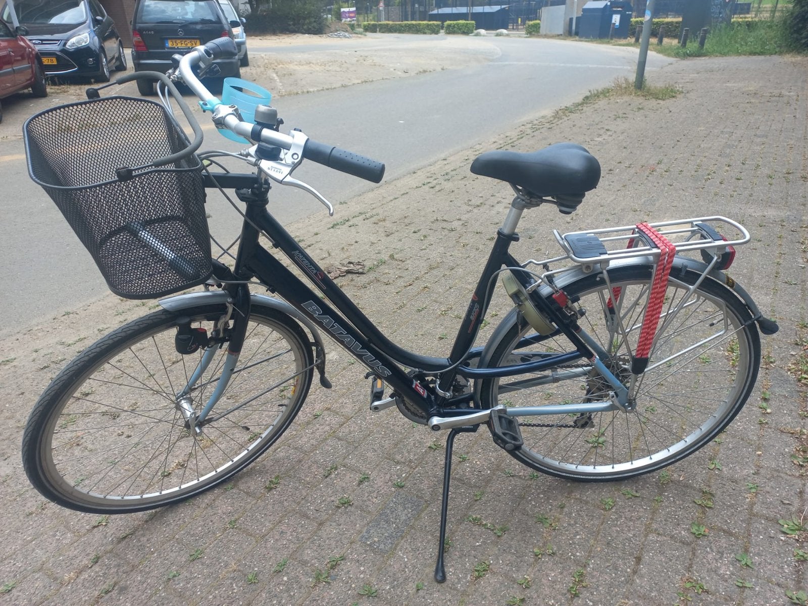 Batavus fiets met 21 versnellingen en nieuwe binnenband, Fietsen en Brommers, Ophalen, Velgrem, Versnellingen, Batavus