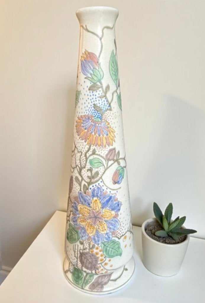 Plateelfabriek Zuid-Holland - Willem Hartgring - 1910 - 30cm, Ophalen of Verzenden