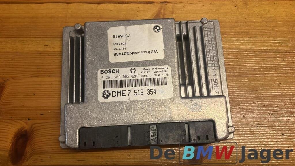 DME module bosch BMW 3-serie E46 316i 318i 7512354, Auto-onderdelen, Gebruikt, Ophalen of Verzenden, BMW, BMW