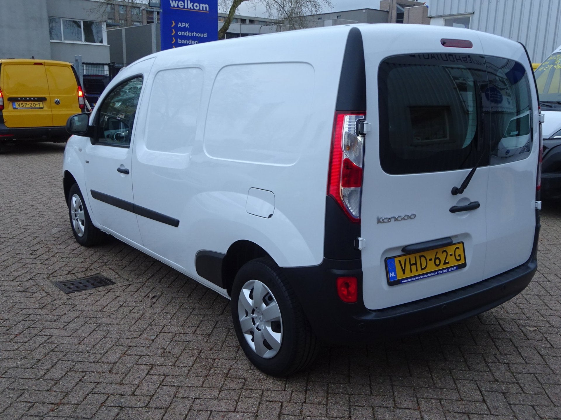 Renault Kangoo Z.E. 33 Maxi INCL KOOPACCU SOH 90% AIRCO NAVI, Dealer onderhouden, Stof, 33 kWh, Wit