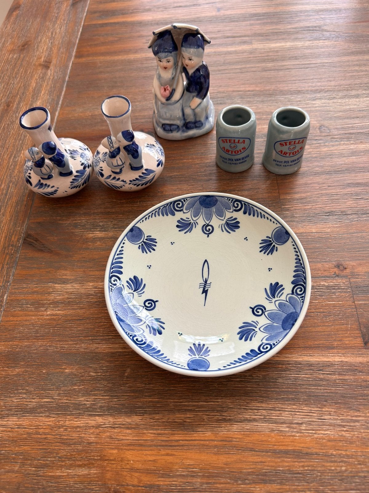Origineel Delfts Blauwe set, Ophalen of Verzenden