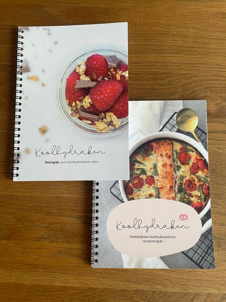 Koolhydraken Startgids & 2.0: Koolhydraatarm Koken, Boeken, Kookboeken, Hoofdgerechten, Ophalen of Verzenden, Zo goed als nieuw