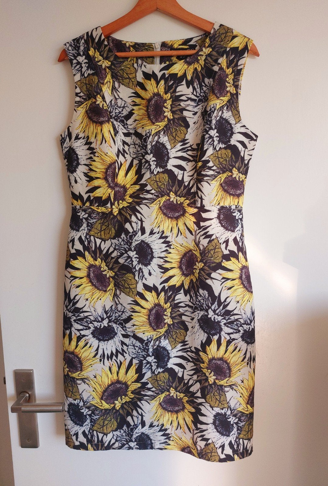 Smashed Lemon Zonnebloem Jurk Maat M/38, Maat 38/40 (M), Meerkleurig, Ophalen of Verzenden, Zo goed als nieuw