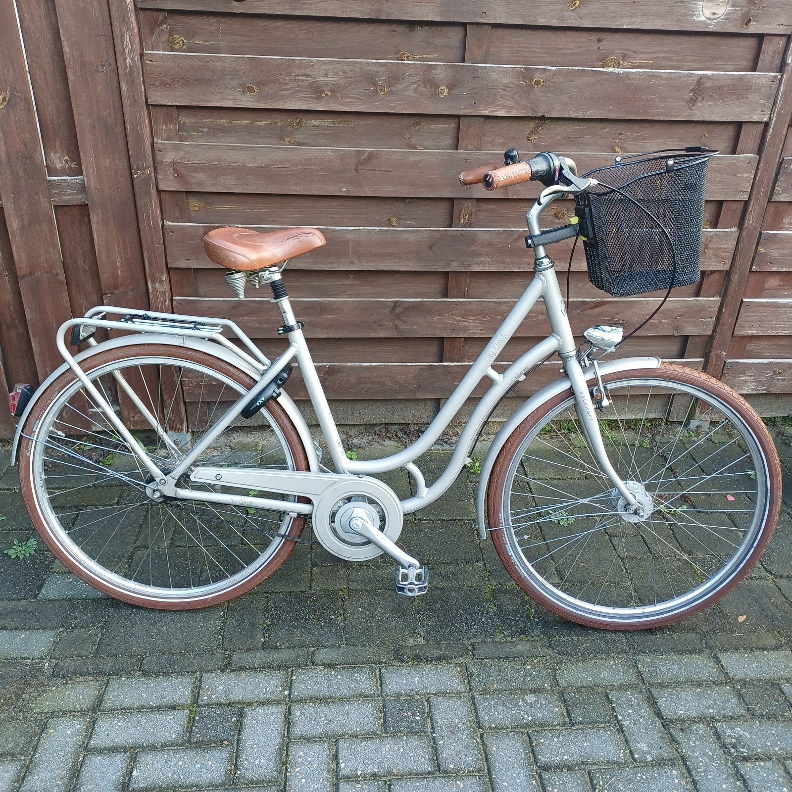 Kakhoff City Classic damesfiets 7 versnellingen, Fietsen en Brommers, Terugtraprem, Gebruikt, Versnellingen, 50 tot 53 cm