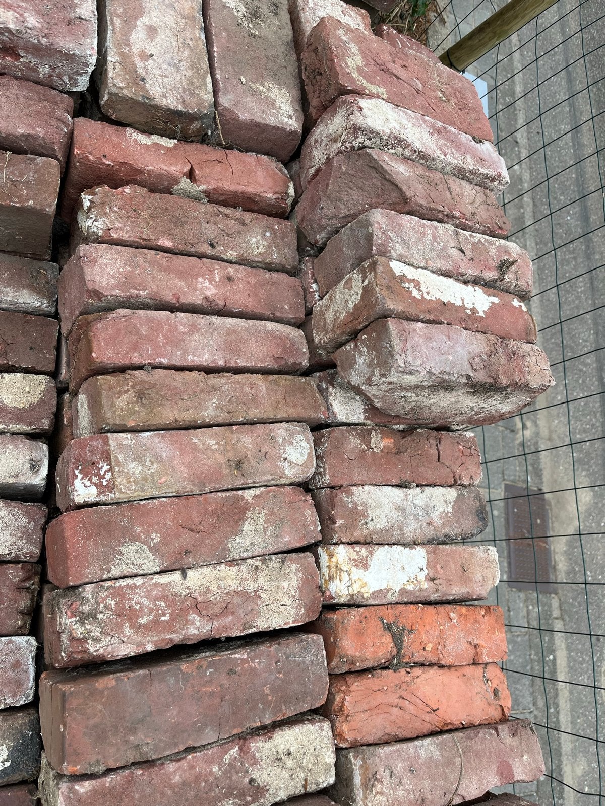 Oude bakstenen voor tuin of bouwproject, Ophalen, Gebruikt, Bakstenen