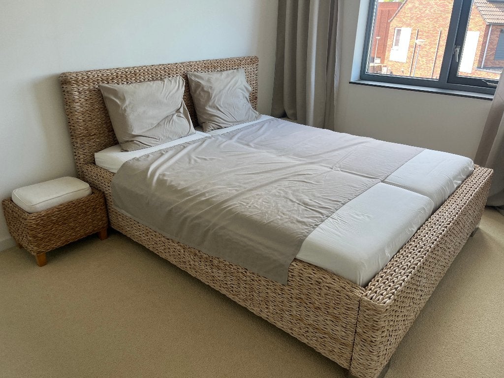 Tweepersoons bed, Huis en Inrichting, Ophalen, Overige materialen, Tweepersoons, Overige maten