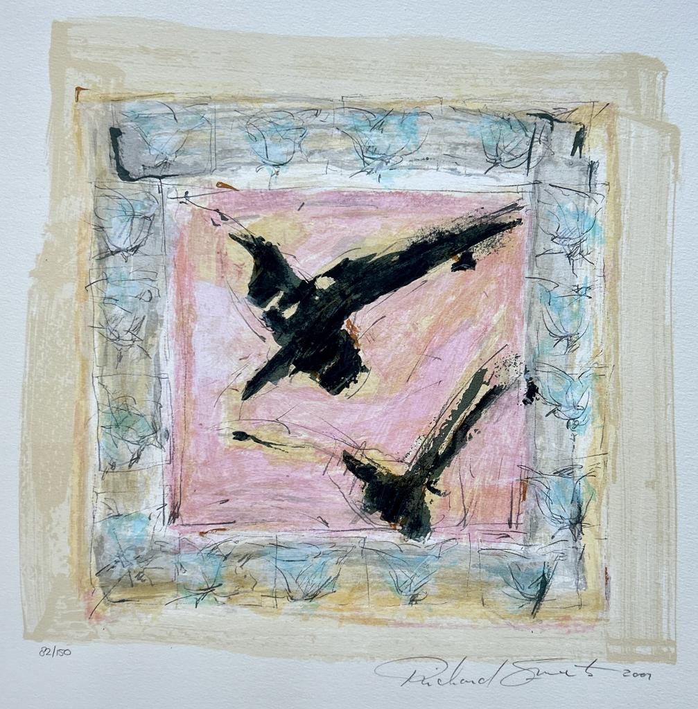 Zeefdruk Richard Smeets  ZOMEROPRUIMING, Antiek en Kunst, Kunst | Litho's en Zeefdrukken, Verzenden