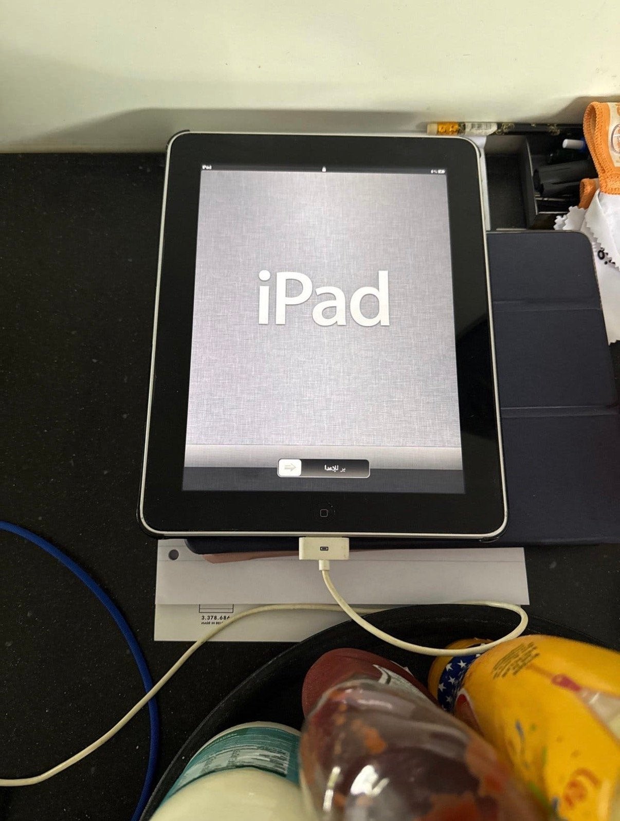 Apple iPad (1e generatie) - Goede staat, Computers en Software, Gebruikt, Apple iPad, Zwart, 16 GB