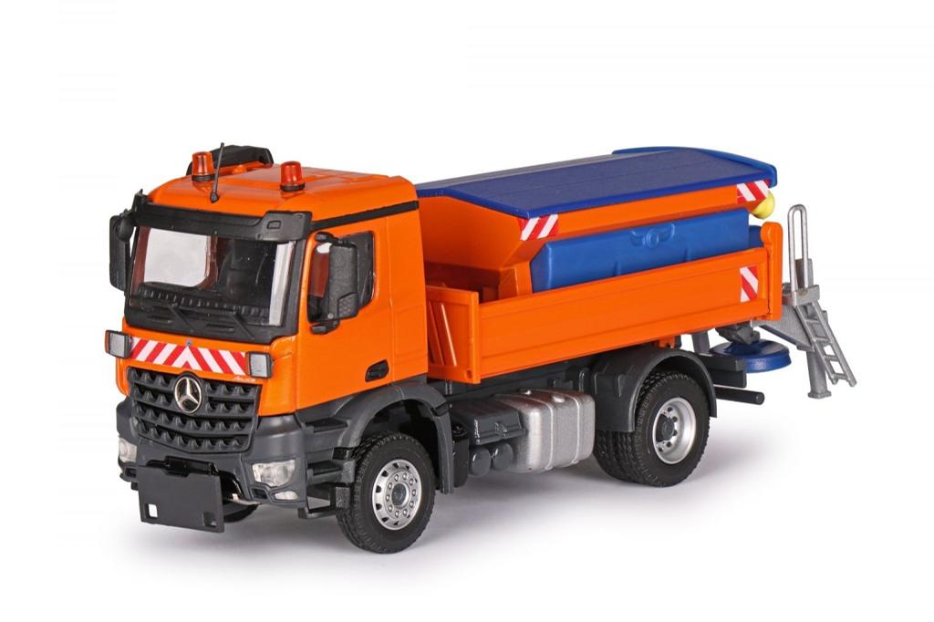 MERCEDES BENZ AROCS WINTERDIENST 1:50, Hobby en Vrije tijd, Modelauto's | 1:50, Ophalen of Verzenden, Nieuw, Bus of Vrachtwagen