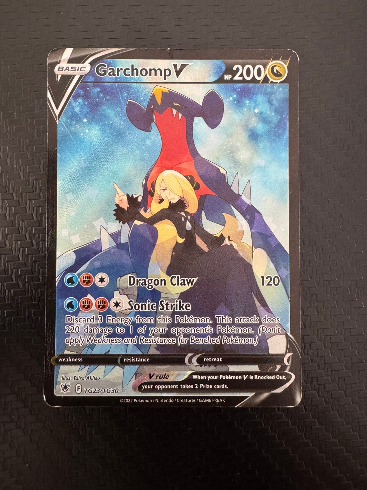 Garchomp V TG23/TG30 GD, Ophalen of Verzenden, Zo goed als nieuw