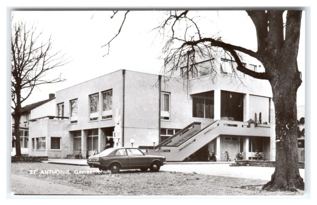 St. Anthonis, Gemeentehuis, Verzenden, 1960 tot 1980, Ongelopen, Noord-Brabant