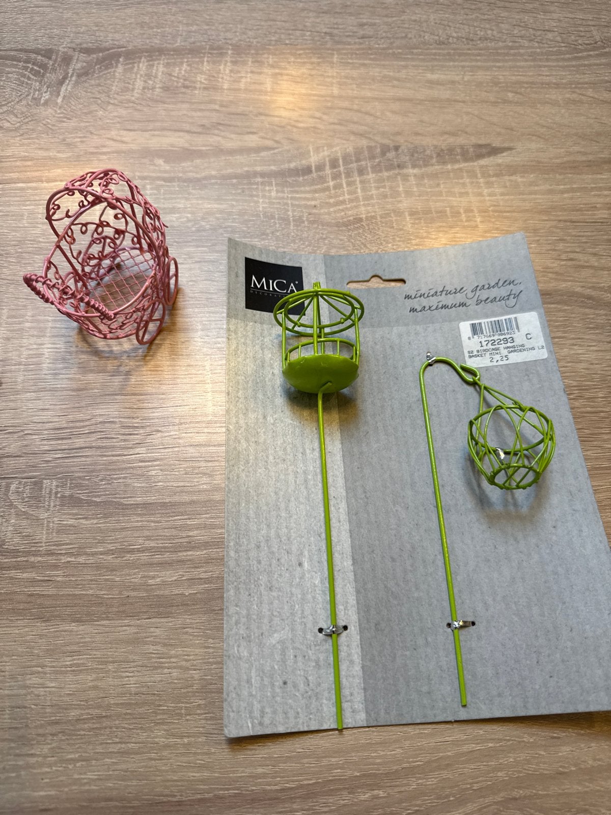 Metalen poppenhuis spullen - miniatuur decoratie, Ophalen of Verzenden, Zo goed als nieuw