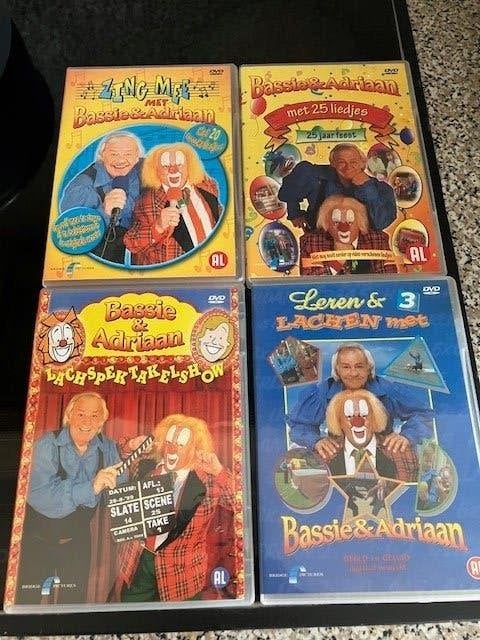 Bassie en Adriaan DVD liedjes, Alle leeftijden, Ophalen of Verzenden, Zo goed als nieuw, Nederlands