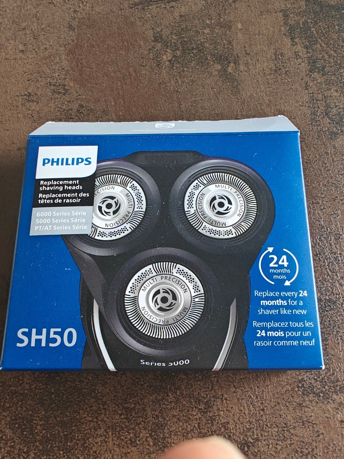 Originele Philips SH50/50 roterende vervangende scheerkoppen, Witgoed en Apparatuur, Persoonlijke-verzorgingsapparatuur, Ophalen of Verzenden