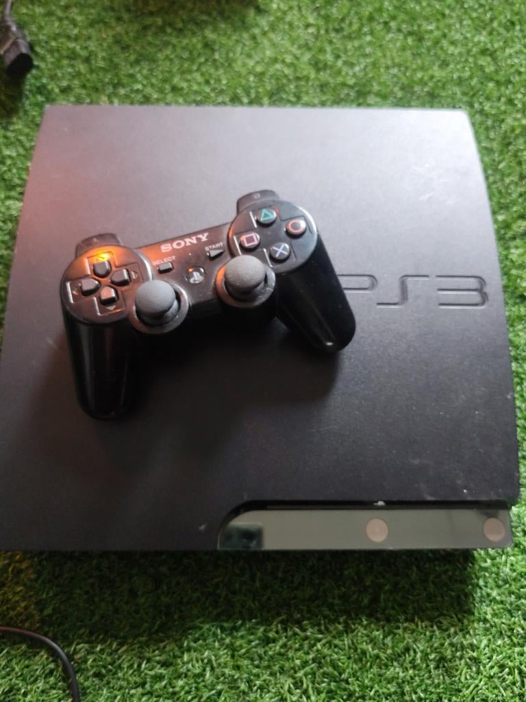 PS3 met controller 500GB - CECH-2004B, 1 speler, Ophalen, Gebruikt, Vanaf 3 jaar