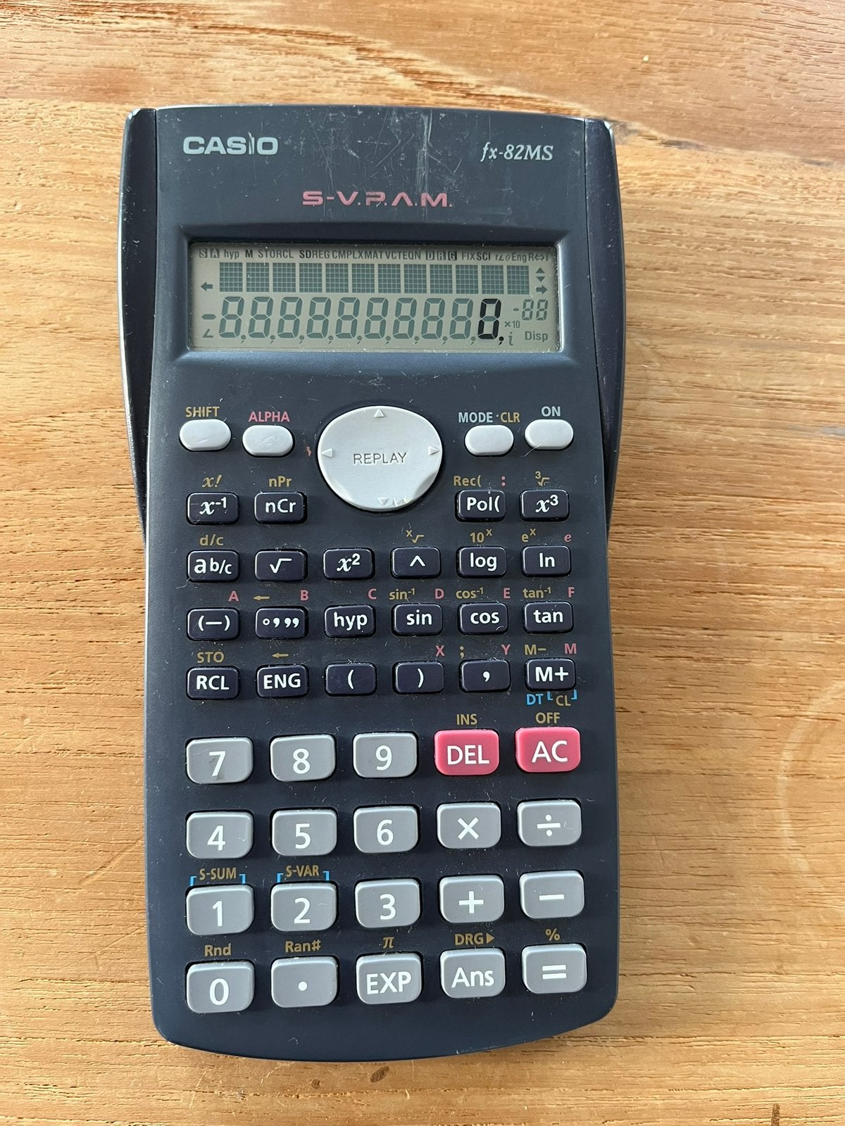Casio rekenmachine fx-82MS, Ophalen, Grafische rekenmachine, Gebruikt